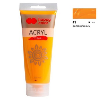 Farba akrylowa Studio 200ml pomarańczowy(41) 8092