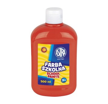 FARBA SZKOL. ASTRA 500ML. C. CZERWONA 301217005