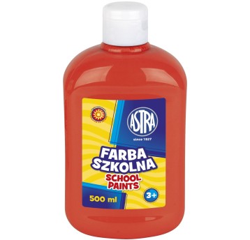 FARBA SZKOL. ASTRA 500ML. CZERWONA 83410921