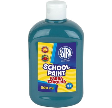 FARBA SZKOL. ASTRA 500ML. TURKUSOWA 301112011