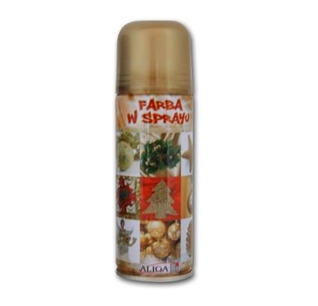 Farba w sprayu złota
