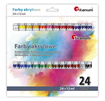 FARBY AKRYLOWE 24K/12ML TUBA 0762