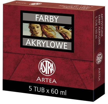 FARBY AKRYLOWE 60ML SREBNA 309115002 A"5