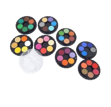 FARBY AKWARELOWE 171507 48 KOL. OKRĄGŁE OPAKO