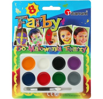 FARBY DO MAL.TWARZY 8KOL. 3938