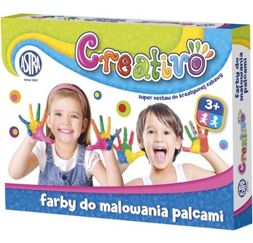 FARBY DO MALOWANIA PALCAMI CREATIVO A'3 0053
