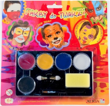 FARBY DO MALOWANIA TWARZY 9493