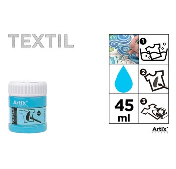 FARBY DO TKANIN 45ML LAZUROWA ARTIX 2806