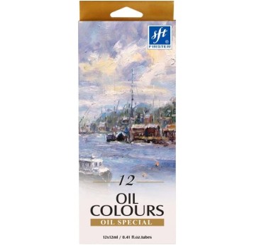 FARBY OLEJNE 12KOL/12ML TUBY 8868