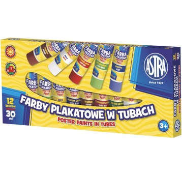 FARBY PLAK. 12KOL. TUBA ASTRA 83110901 A'4 0263