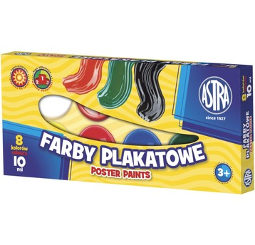 FARBY PLAK. 8KOL./10 ML ASTRA 83113901 A'10 0522
