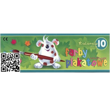 FARBY PLAKATOWE 10KOL/20ML OTOCKI 0478