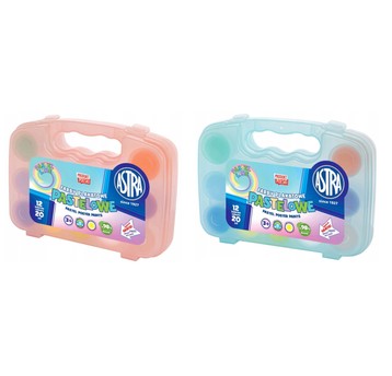 FARBY PLAKATOWE 12/20ML - WALIZKA PASTEL