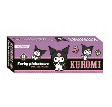FARBY PLAKATOWE 12 kol. 20 ml KUROMI 3892