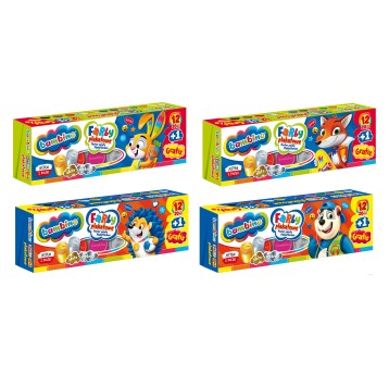 FARBY PLAKATOWE 12KOL./20ML BAMBINO A'5 1581