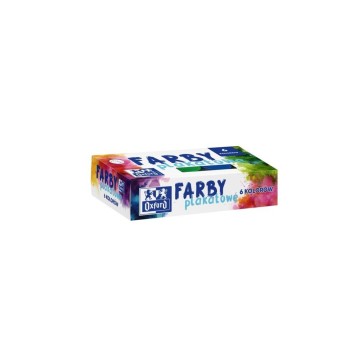 FARBY PLAKATOWE 20ml 6 KOLORÓW OXFORD 400167103
