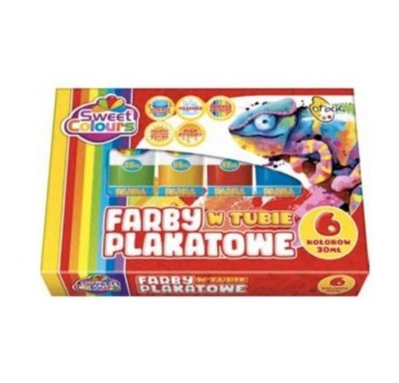 FARBY PLAKATOWE 6KOL. W TUBIE OTOCKI 0607 (6)