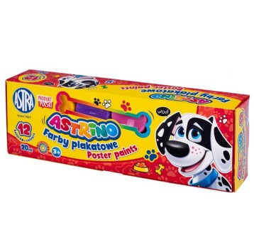 FARBY PLAKATOWE ASTRINO 12 KOL. 20ML 8044