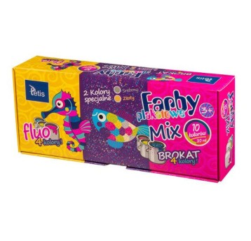 FARBY PLAKATOWE MIX 20ML 10KOL. 1397