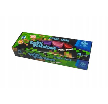 FARBY PLAKATOWE PIXEL ONE 12KOL 20ML 0662
