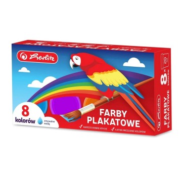 FARBY PLAKATOWE SZK.(8) KOL.20ML