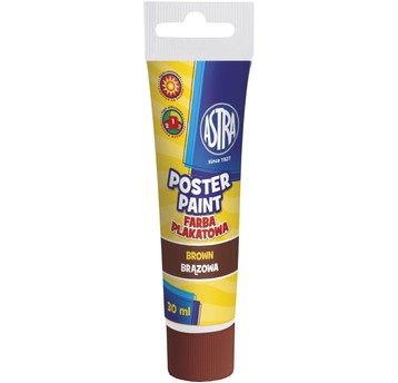 FARBY PLAKATOWE TUBA 30ML. BRĄZOWA 83110913 A'6