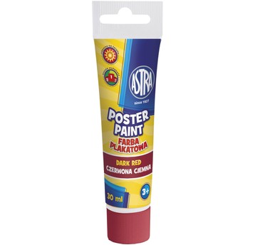 FARBY PLAKATOWE TUBA 30ML C. CZERWONA 83110911 A'6