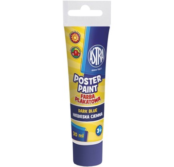 FARBY PLAKATOWE TUBA 30ML C. NIEBIESKA A'6 3110914