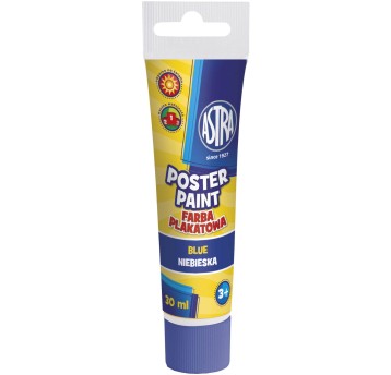 FARBY PLAKATOWE TUBA 30ML. NIEBIESKA 83110905 A'6