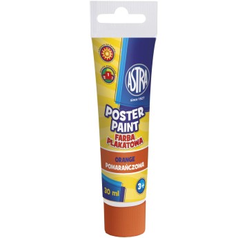 FARBY PLAKATOWE TUBA 30ML. POMARAŃCZ 301107001 A'6