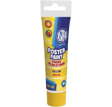 FARBY PLAKATOWE TUBA 30ML. ŻÓŁTA A'6 83110915