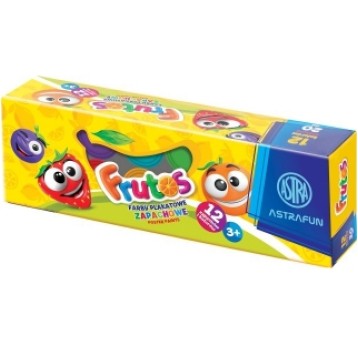 Farby plakatowe zapach ASTRAFUN FRUTOS 12 kol 1565