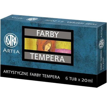 FARBY TEMPERA 6KOL./20ML. 83419901