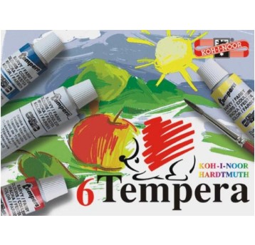 FARBY TEMPERY 162547 16ML 6 KOLOROWE 5129