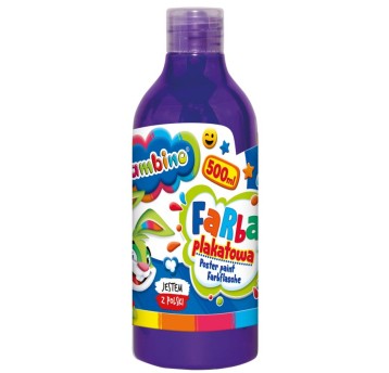 FARBY W BUTELCE BAMBINO 500 ML- FIOLETOWA 8818