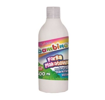 FARBY W BUTELCE BAMBINO 500ML-BIAŁA 8733