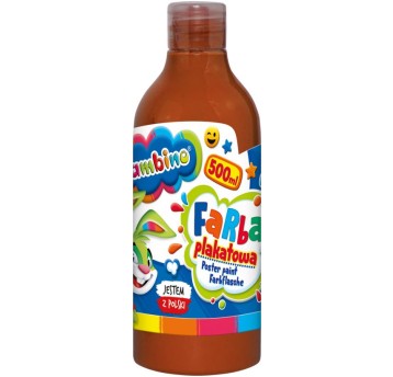 FARBY W BUTELCE BAMBINO 500ML -BRĄZOWA 8771