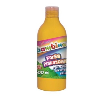 FARBY W BUTELCE BAMBINO 500ML-ŻÓŁTA 8795