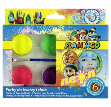 FARBY WODNE DO TWARZY 6K. NEON 6552