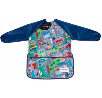 FARTUSZEK DO MALOWANIA Z RĘKAWAMI AUTA KIDEA 0006