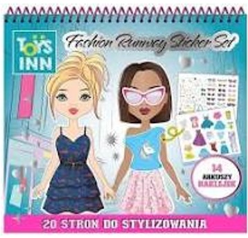 FASHION RUNWAY STICKER SET TOYSLNN 9469 STNUX