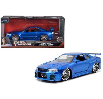 FAST&FURIOUS NISSAN SKYLINE 2002 1:24 JADA 0754