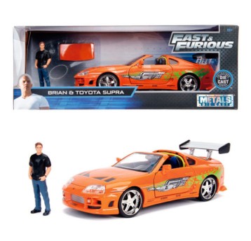 FAST & FURIOUS TOYOTA SUPRA 1:24 Z FIGURKĄ 4227