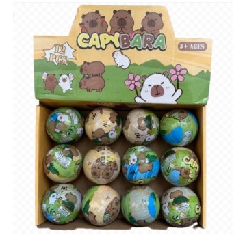 FIGURKA KAPIBARA W KULI MAŁA A"12