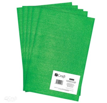 FILC POLIESTROWY A4, 5 SZT. GREEN 2288 A'6