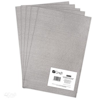 FILC POLIESTROWY A4, 5 SZT. LIGHT GREY 2325 A'6