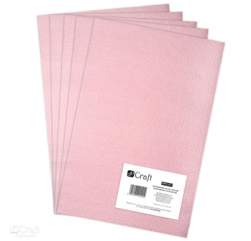 FILC POLIESTROWY A4, 5 SZT. LIGHT PINK 2202 A'6