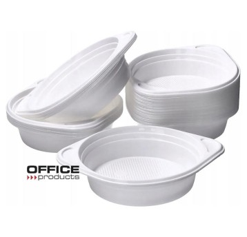 FLACZARKA PLASTIKOWA 500ML 16CM WIELORAZ 100SZT