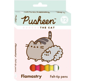 FLAMASTRY 12 KOL PUSHEEN A'10 7986