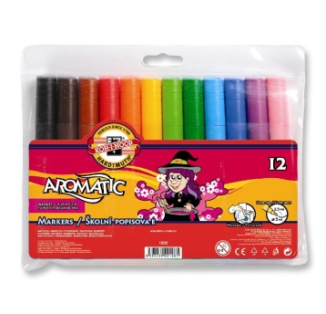 FLAMASTRY 771805/AB 12 KOL. ZAPACHOWE 1081